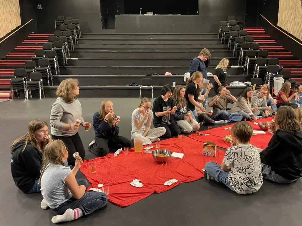 Juleavslutning for Samovarongan