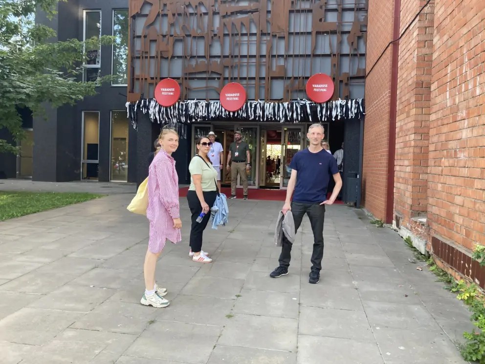 Teateret på Vabaduse Festival i Narva, Estland