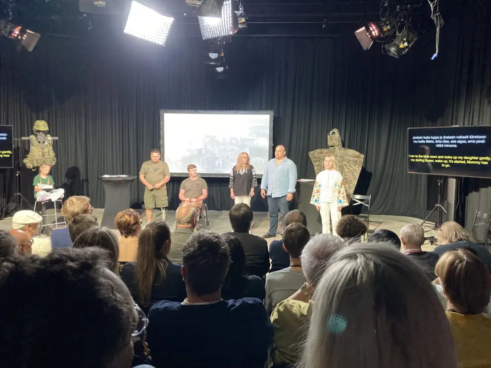 Teateret på Vabaduse Festival i Narva, Estland