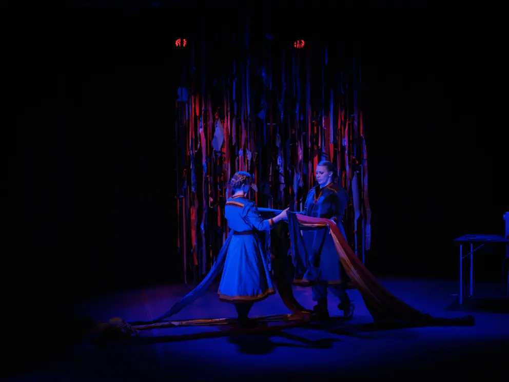 Turnépremiere av 7% samisk på Samovarteateret