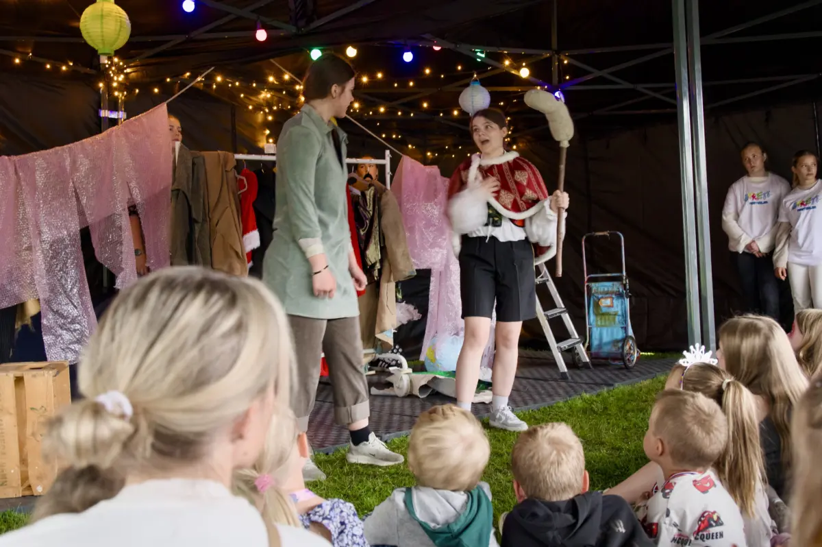 «Prinsessen på erten» under Sprettfestivalen