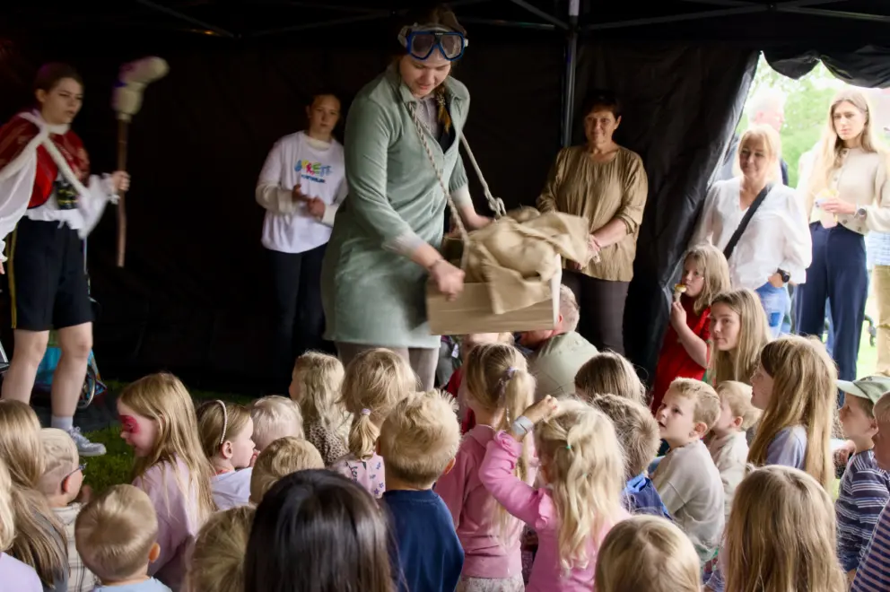 «Prinsessen på erten» under Sprettfestivalen
