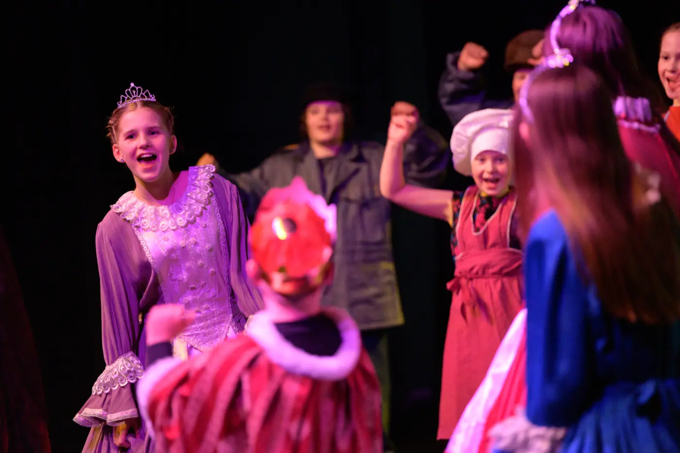 Askeladden og de tre prinsesser i berget det blå