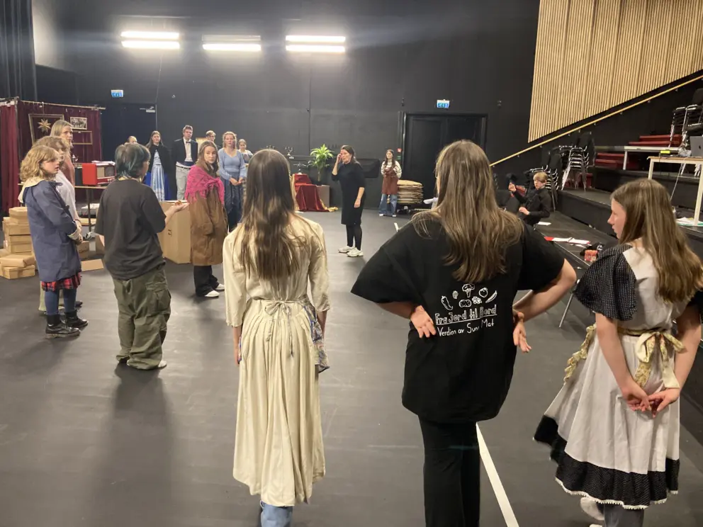 Snart premiere på årets juleforestilling