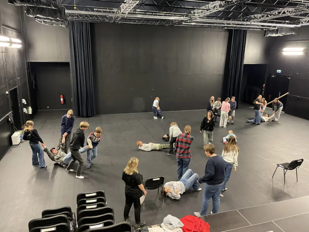 Juleavslutning for Samovarongan