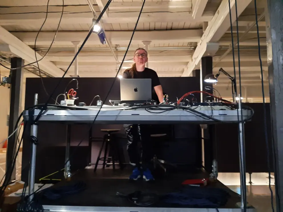 Arbeidsvisning på Fossekleiva kultursenter