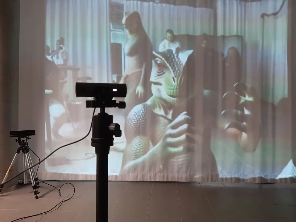 Nikolay på hackIT-workshop i Rovaniemi