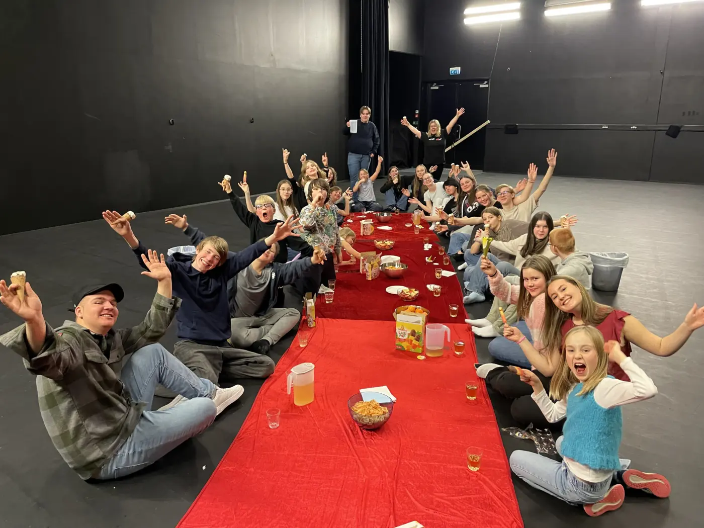 Juleavslutning for Samovarongan